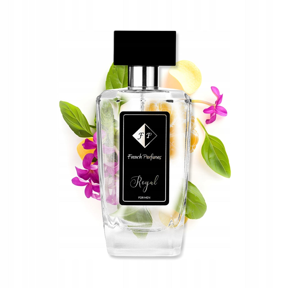 Francuskie Perfumy Royal Male Nr 208 - 106ml Aromatic Perfumed Water
