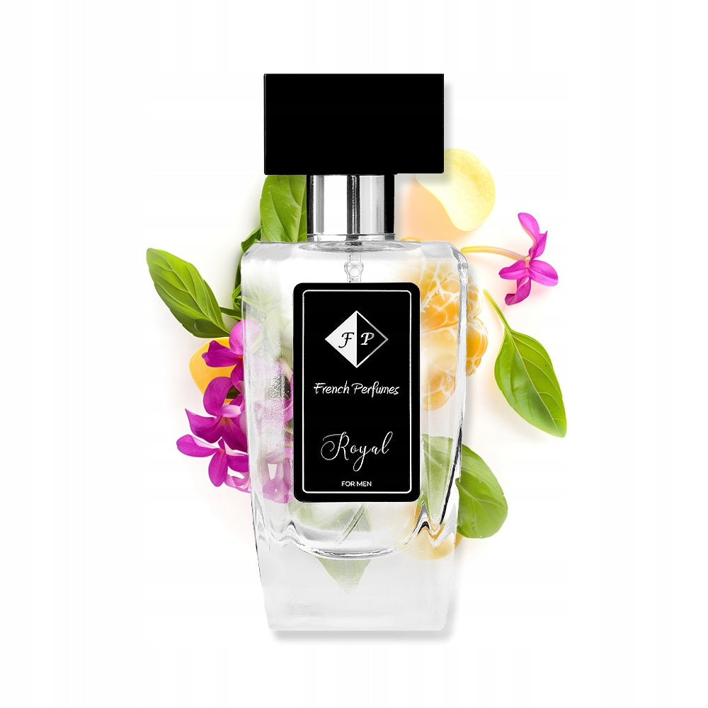 Francuskie Perfumy Royal Male Nr 208 - 55ml Aromatic Perfumed Water