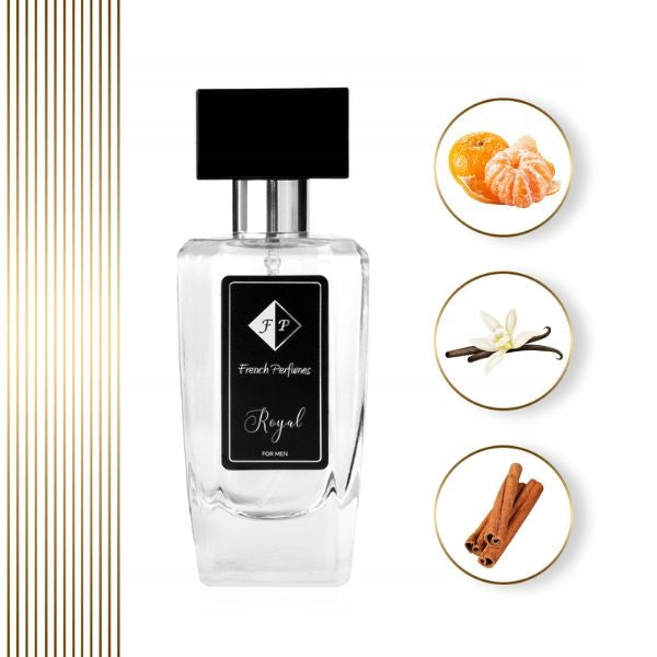 Francuskie Perfumy Royal Male Nr 215 - 106ml Aromatic Perfumed Water Manufacturer code FPR215-106-M