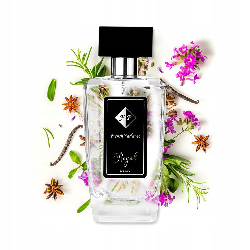 Francuskie Perfumy Royal Male Nr 215 - 106ml Aromatic Perfumed Water
