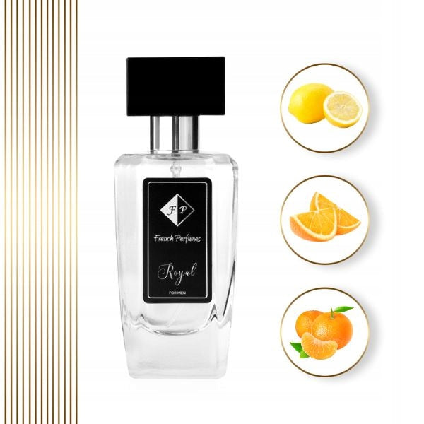 Francuskie Perfumy Royal Male Nr 226 - 106ml Aromatic Perfumed Water Brand Francuskie Perfumy