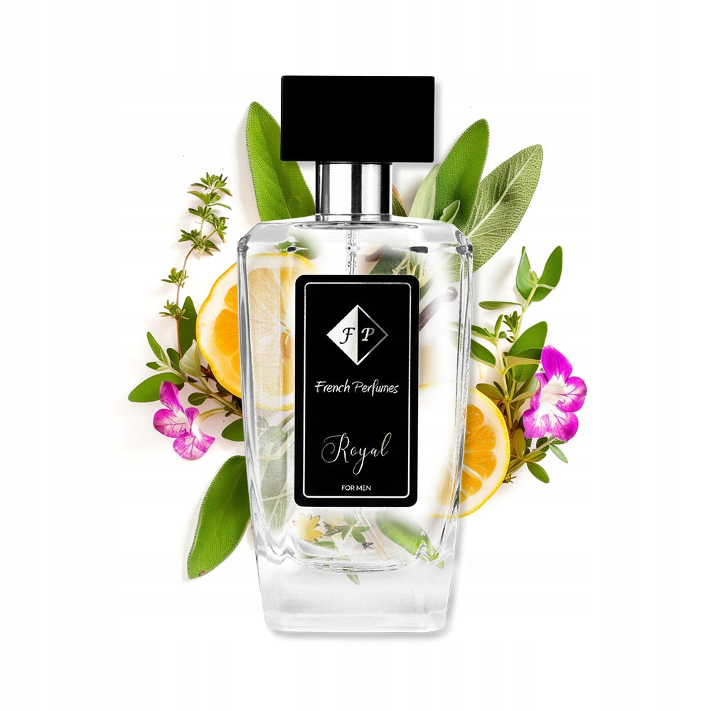 Francuskie Perfumy Royal Men's No. 204 - 106ml | Woody Perfumed Water