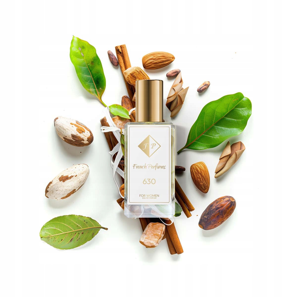 Francuskie Perfumy Women No. 630 - 33ml | Almond Perfumed Water