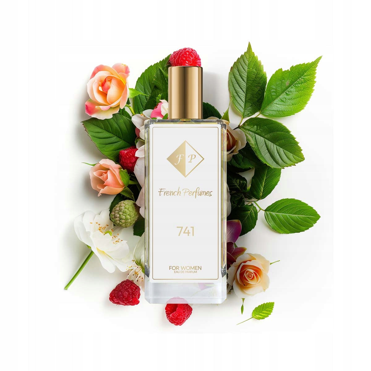 Francuskie Perfumy Women's 741 - 104ml |Malina Liczi| Permanent Fragrance