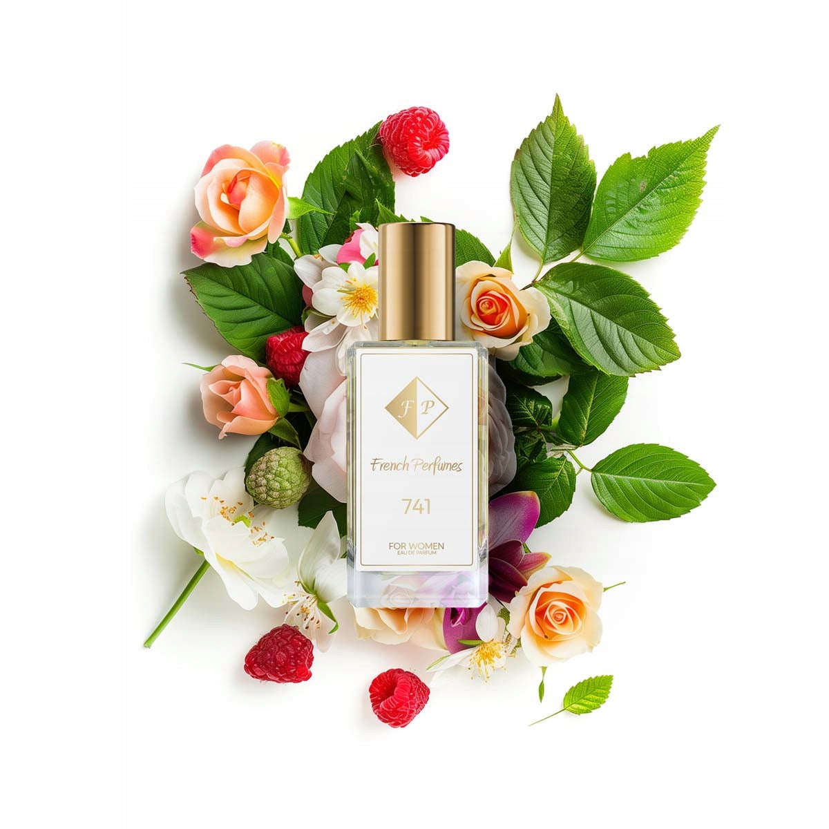 Francuskie Perfumy Women's 741 - 33ml |Malina Liczi| Permanent Fragrance