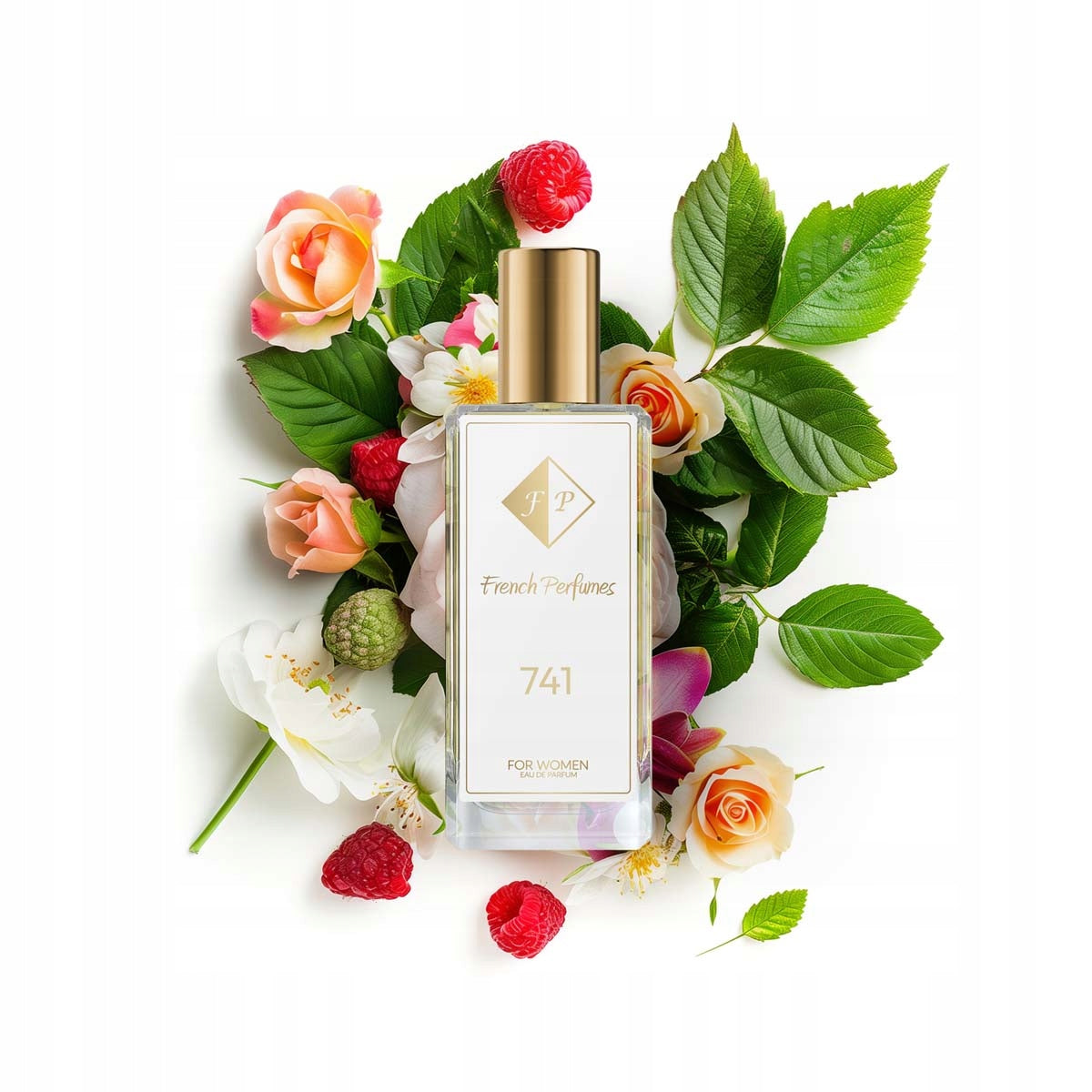 Francuskie Perfumy Women's 741 - 60ml |Malina Liczi| Permanent Fragrance