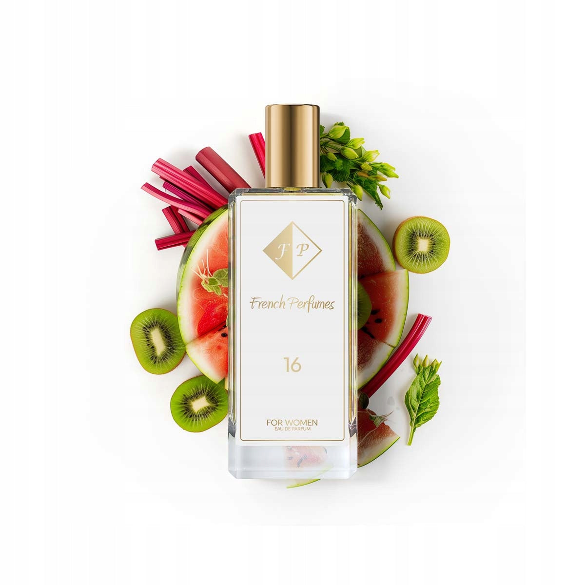 Francuskie Perfumy Women's No. 16 - 104ml | Watermelon Rhubarb | Sweet Scent