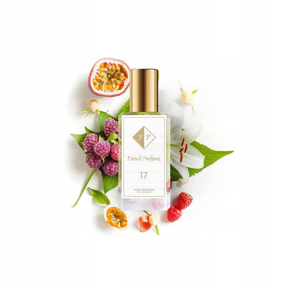 Francuskie Perfumy Women's No. 17 - 33ml Oriental Perfumed Water