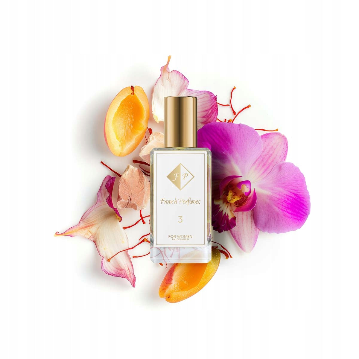 Francuskie Perfumy Women's No. 3 - 33ml Oriental Perfumed Water For Her
