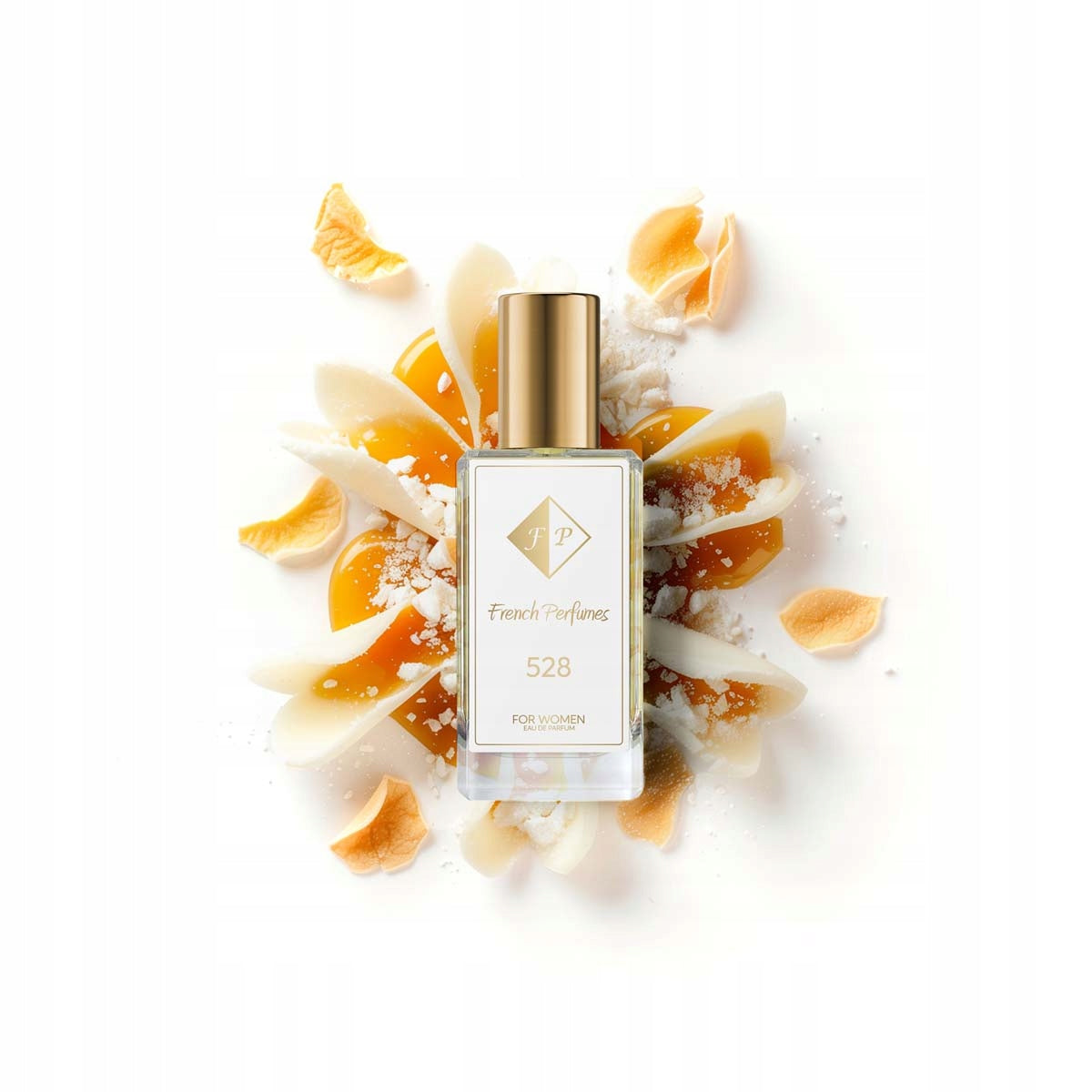 Francuskie Perfumy Women's No. 528 - 33ml |Caramel Vanilla| Sweet Scent