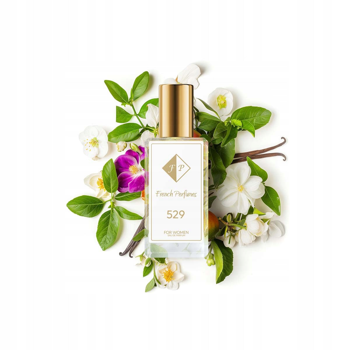 Francuskie Perfumy Women's No. 529 - 33ml Oriental Perfumed Water