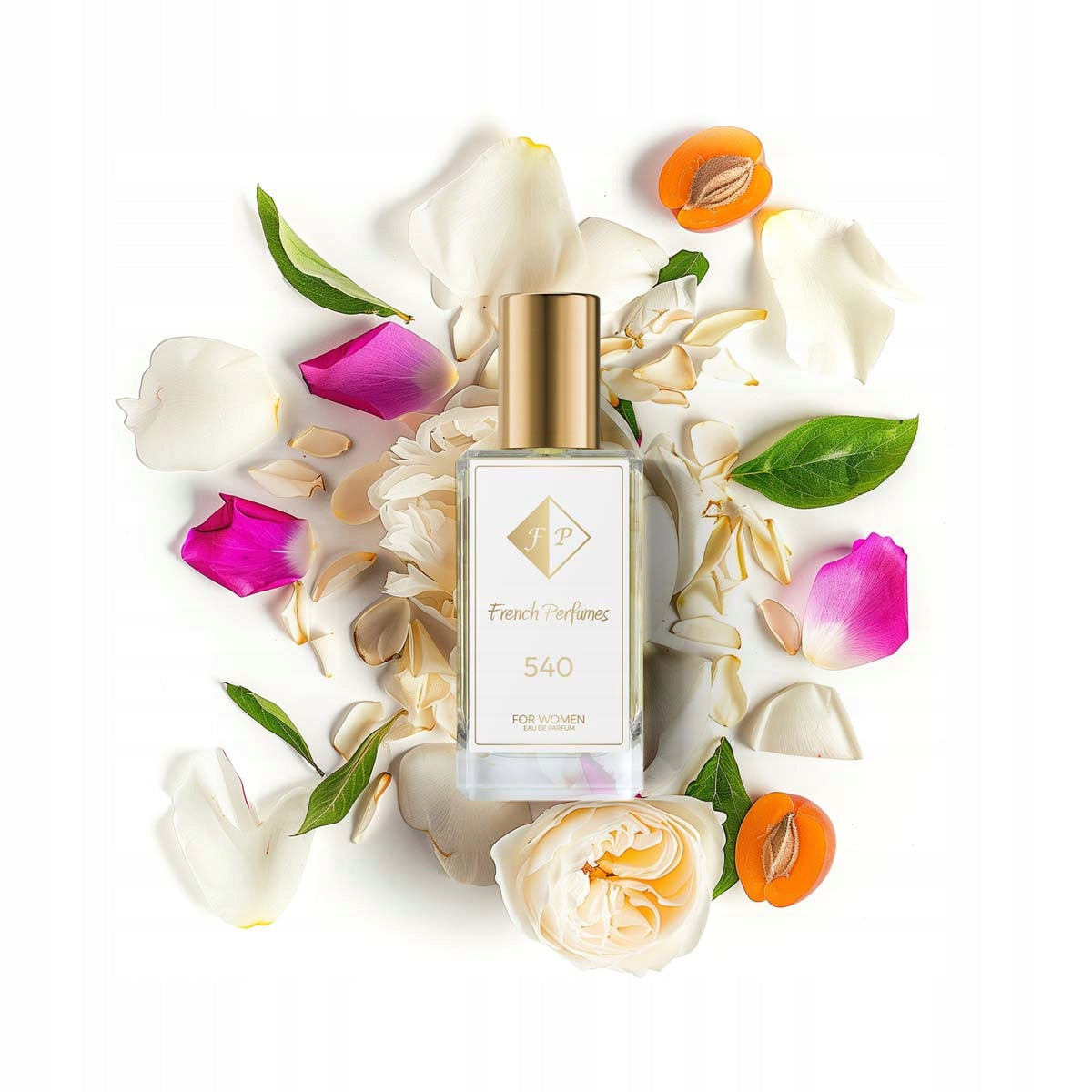Francuskie Perfumy Women's No. 540 - 33ml Floral Perfumed Water