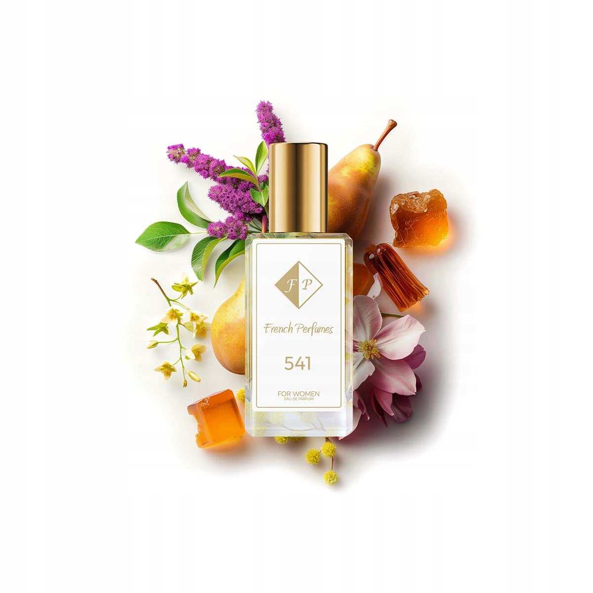 Francuskie Perfumy Women's No. 541 - 33ml |Hibiscus Amber|Permanent Fragrance