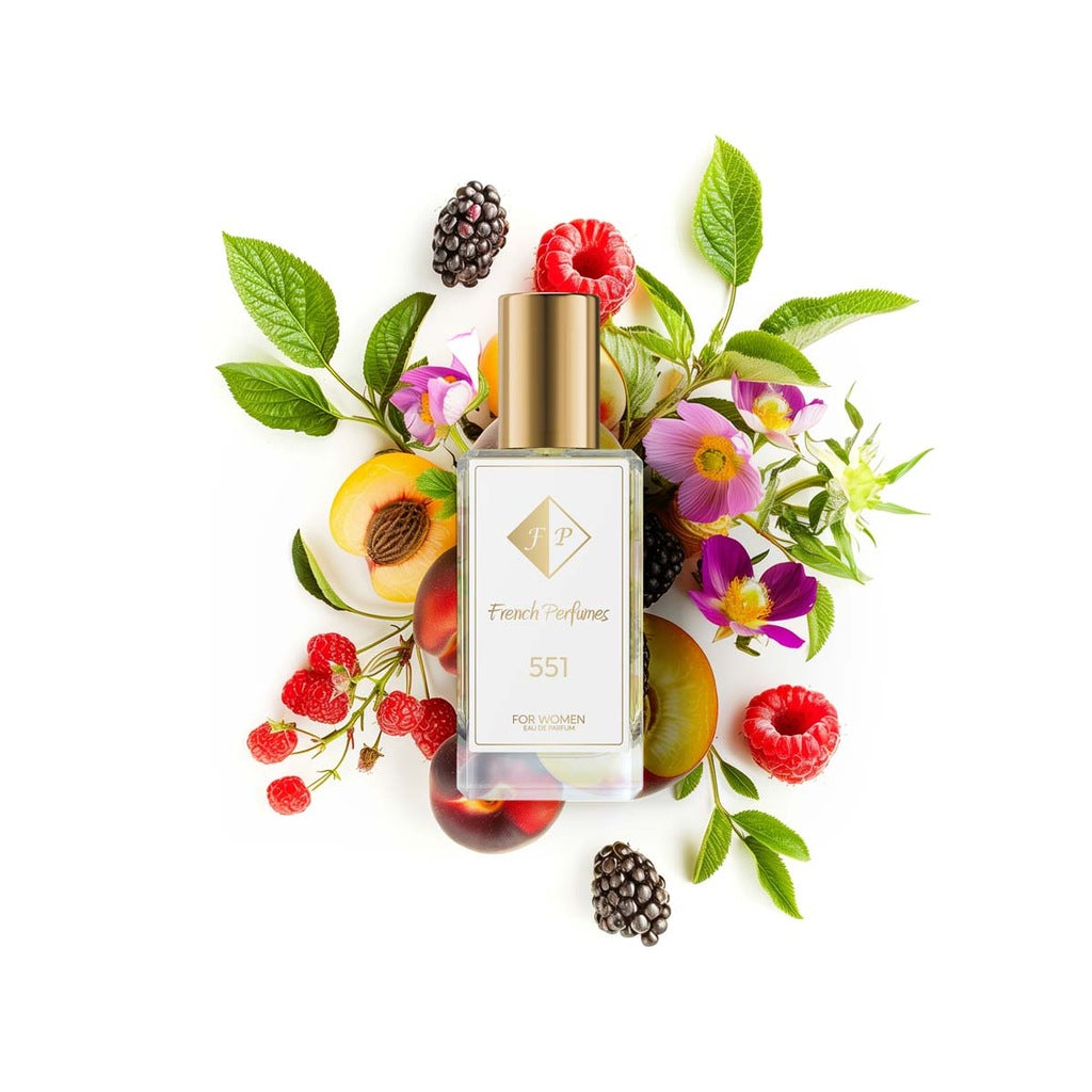 Francuskie Perfumy Women's No. 551 - 33ml | Ambra Violet| Floral Fragrance