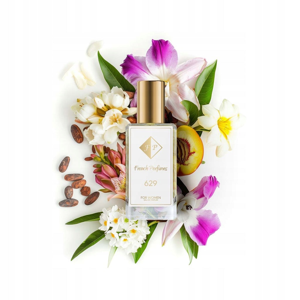 Francuskie Perfumy Women's No. 629 - 33ml Floral Perfumed Water