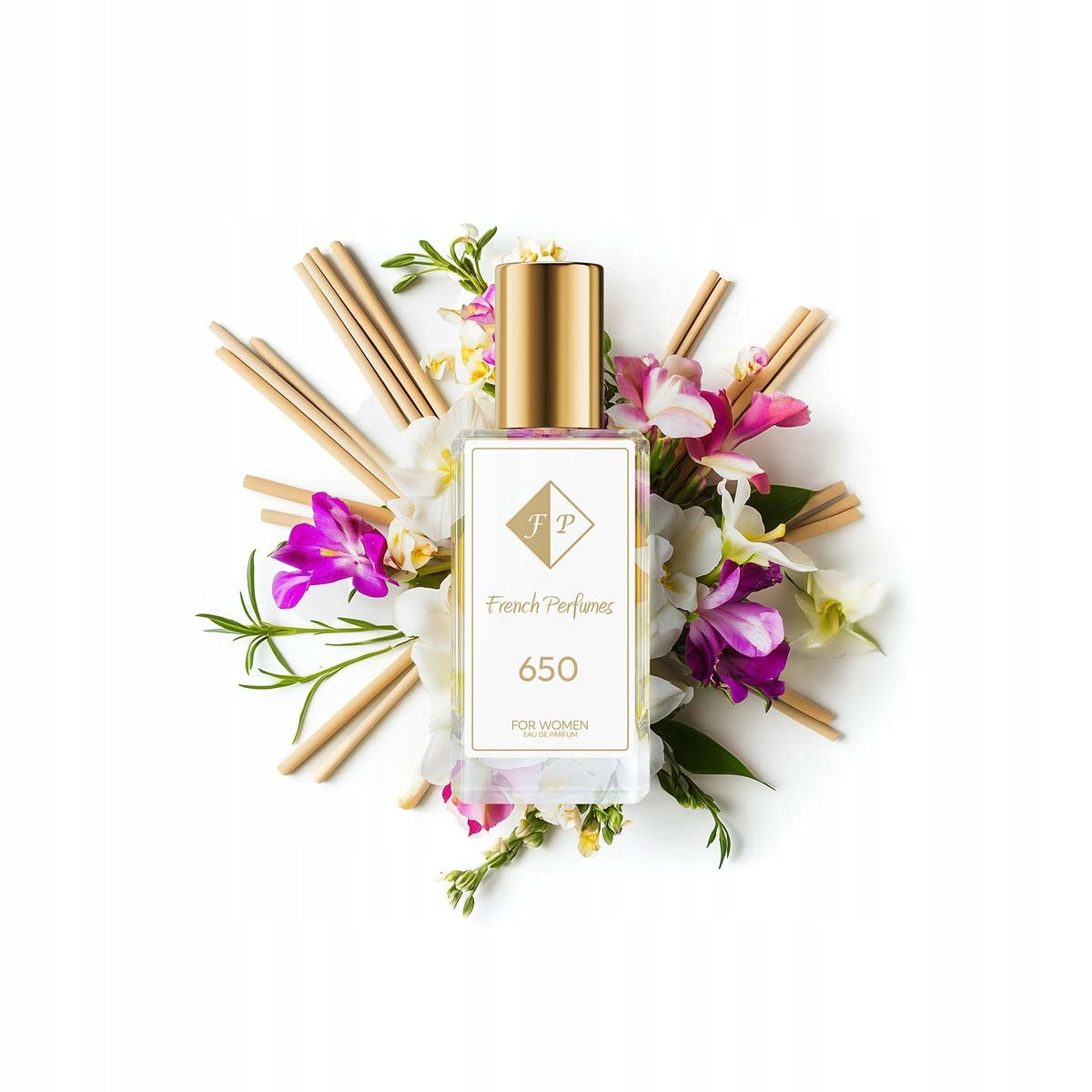 Francuskie Perfumy Women's No. 650 - 33ml | Pine Freesia | Permanent Fragrance