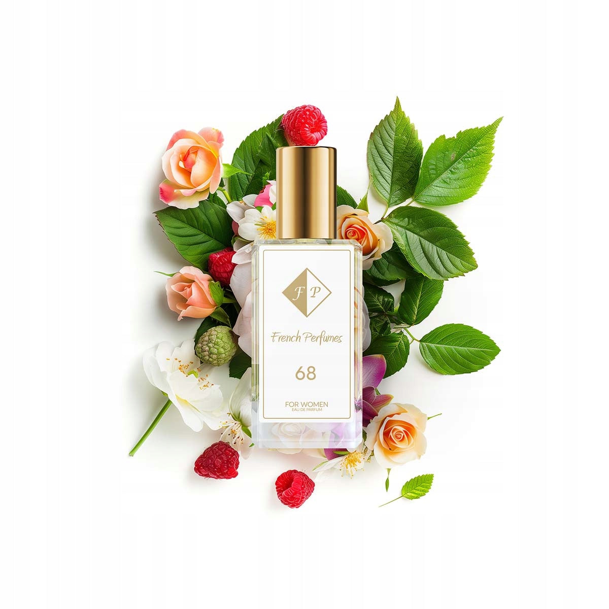 Francuskie Perfumy Women's No. 68 - 33ml Oriental Perfumed Water