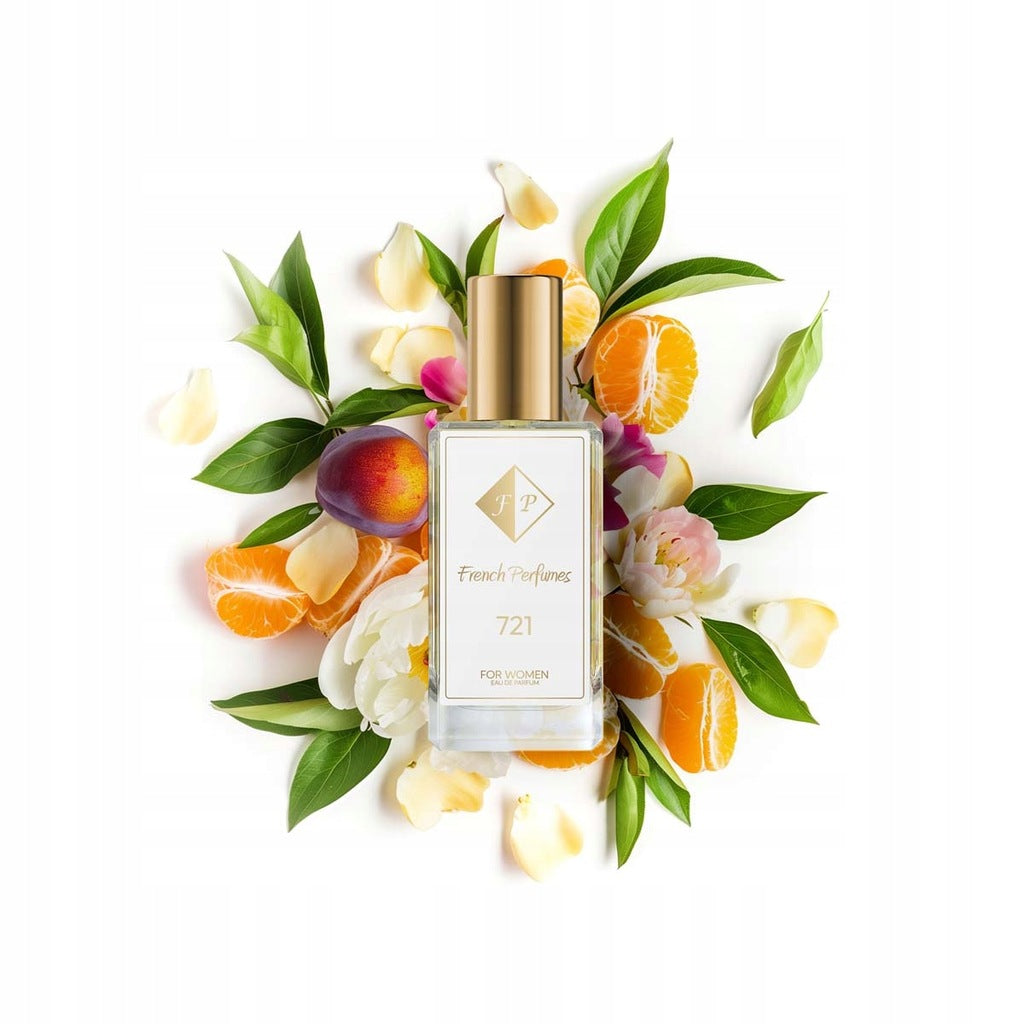 Francuskie Perfumy Women's No. 721 - 33ml Floral Perfumed Water
