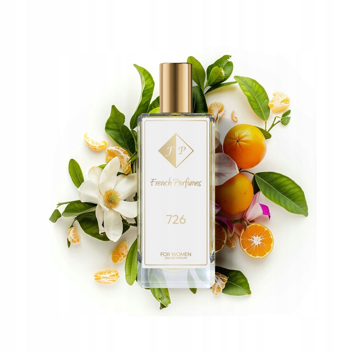 Francuskie Perfumy Women's No. 726 - 104ml floral Perfumed Water