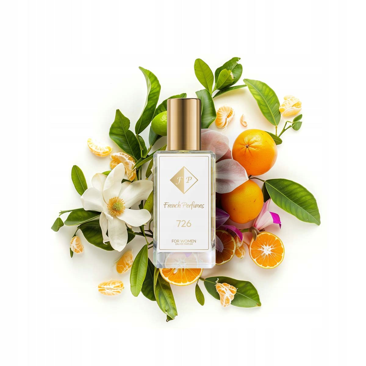 Francuskie Perfumy Women's No. 726 - 33ml Floral Perfumed Water