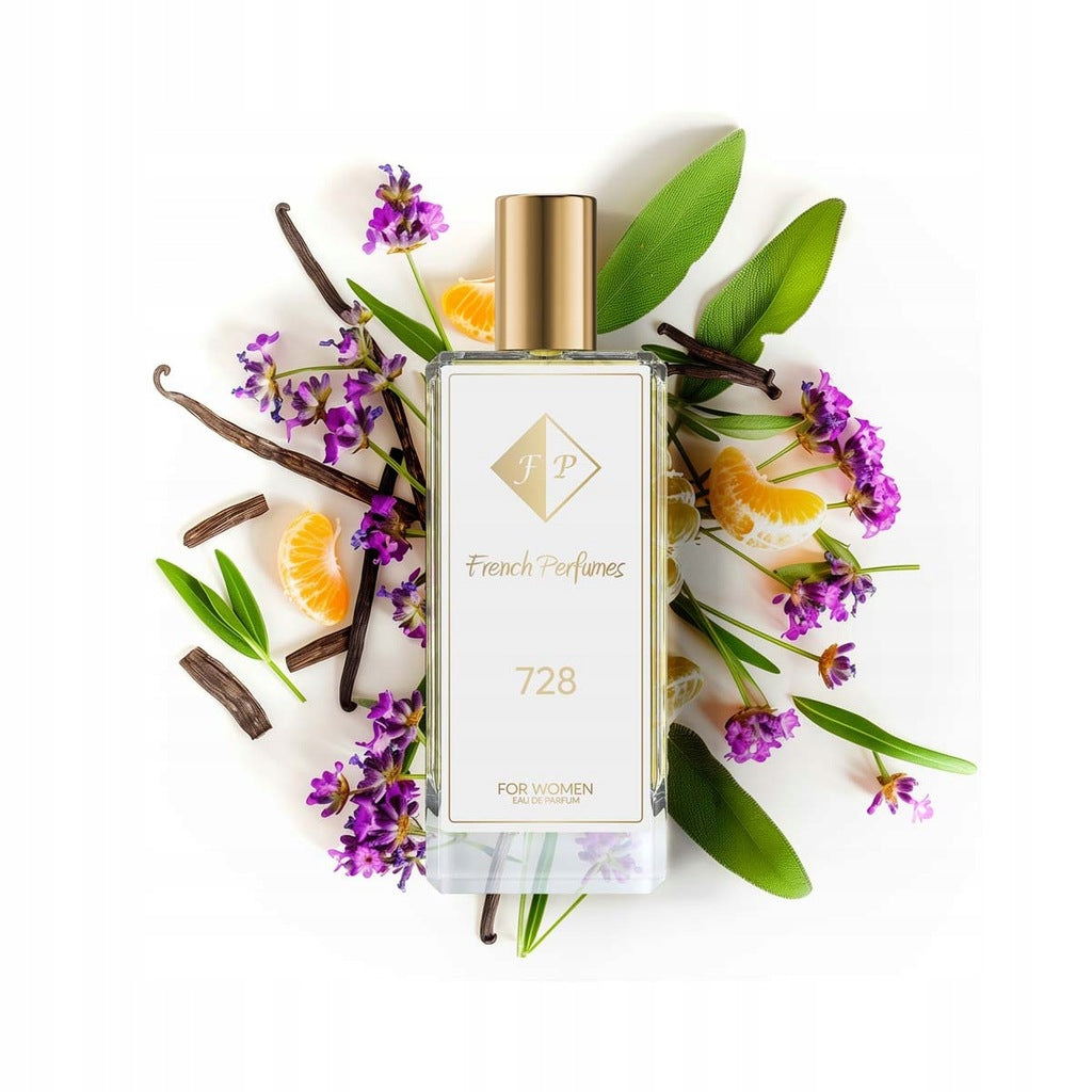 Francuskie Perfumy Women's No. 728 - 33ml |Lawenda Jasmine| Permanent Fragrance