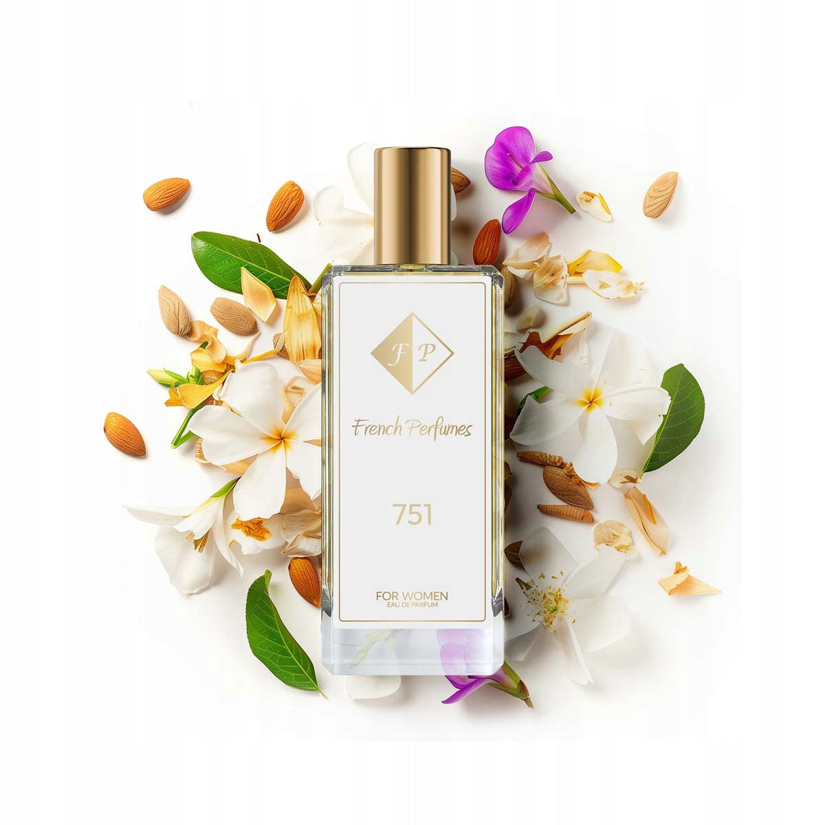 Francuskie Perfumy Women's No. 751 - 104ml | Saffron Cedar | Permanent Fragrance