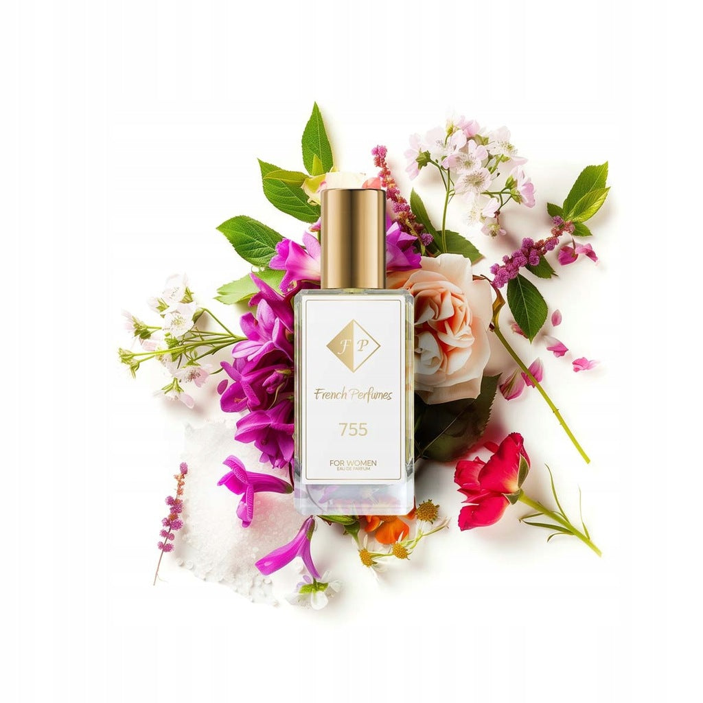 Francuskie Perfumy Women's No. 755 - 33ml | Jasmine Rose | Lasting Fragrance