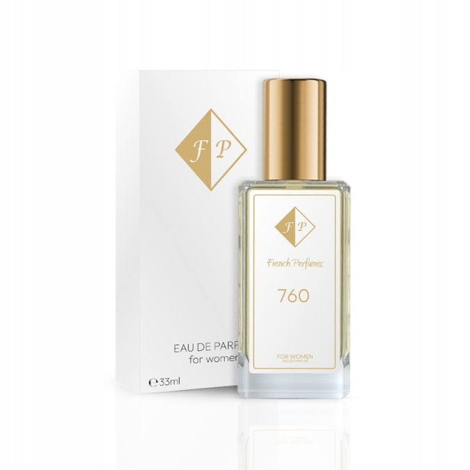 Francuskie Perfumy Women's No. 760 - 33ml | Iris Musk | Fresh Scent Packaging status original