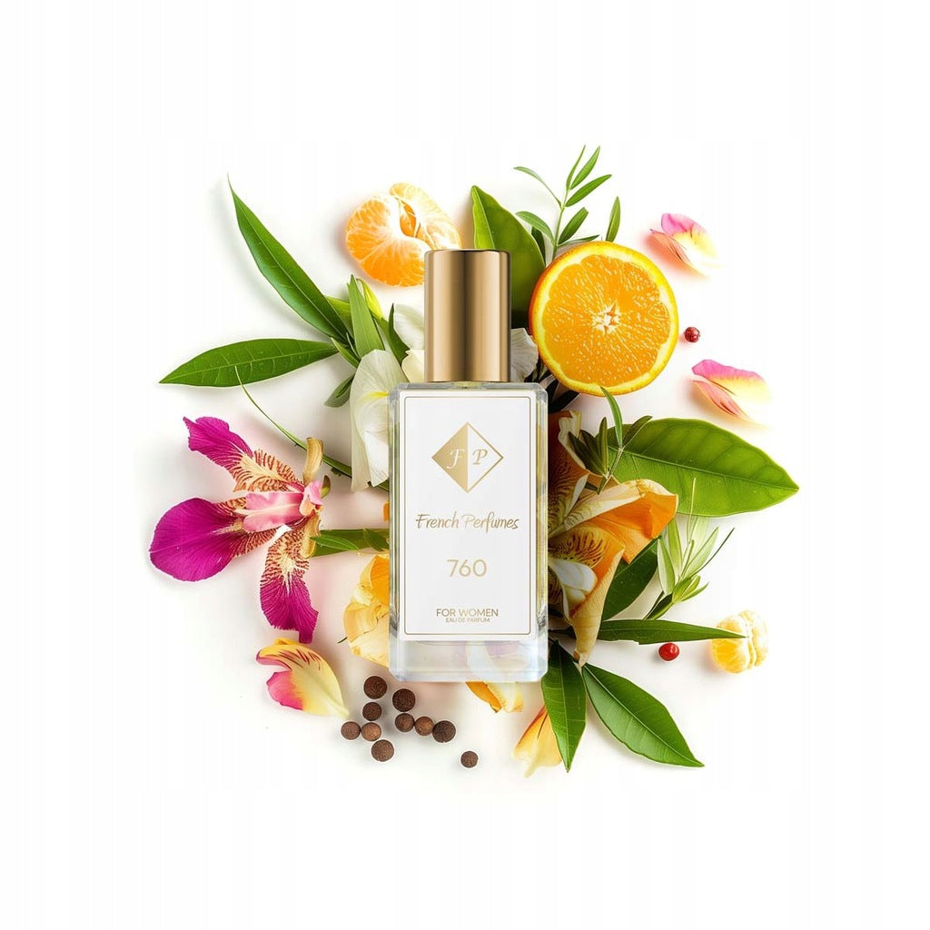 Francuskie Perfumy Women's No. 760 - 33ml | Iris Musk | Fresh Scent