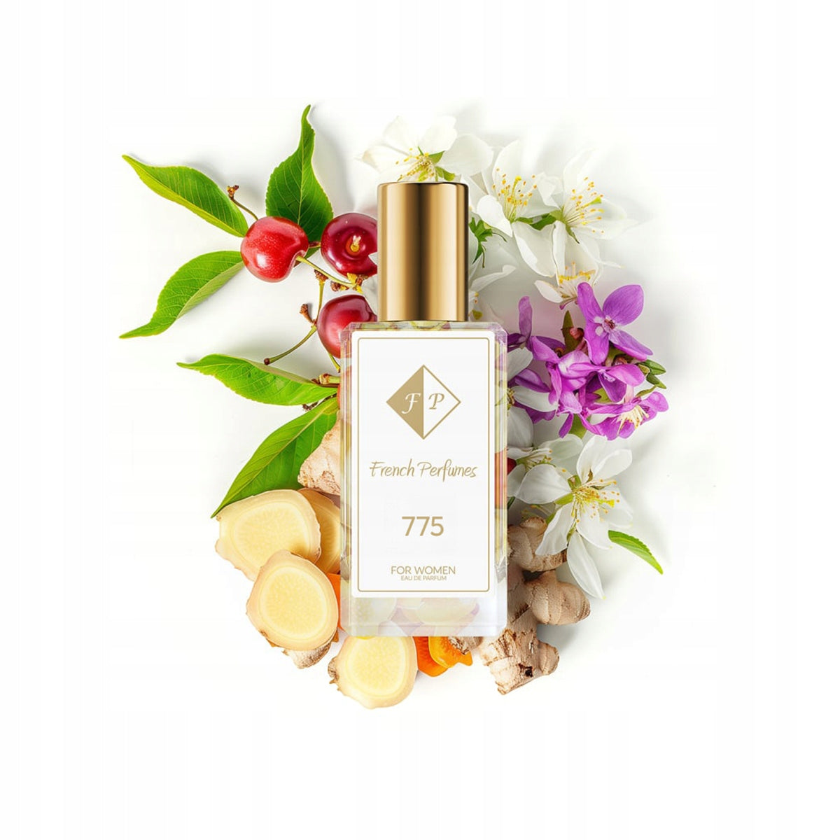 Francuskie Perfumy Women's No. 775 - 33ml | Cherry Jasmine | Lasting Fragrance