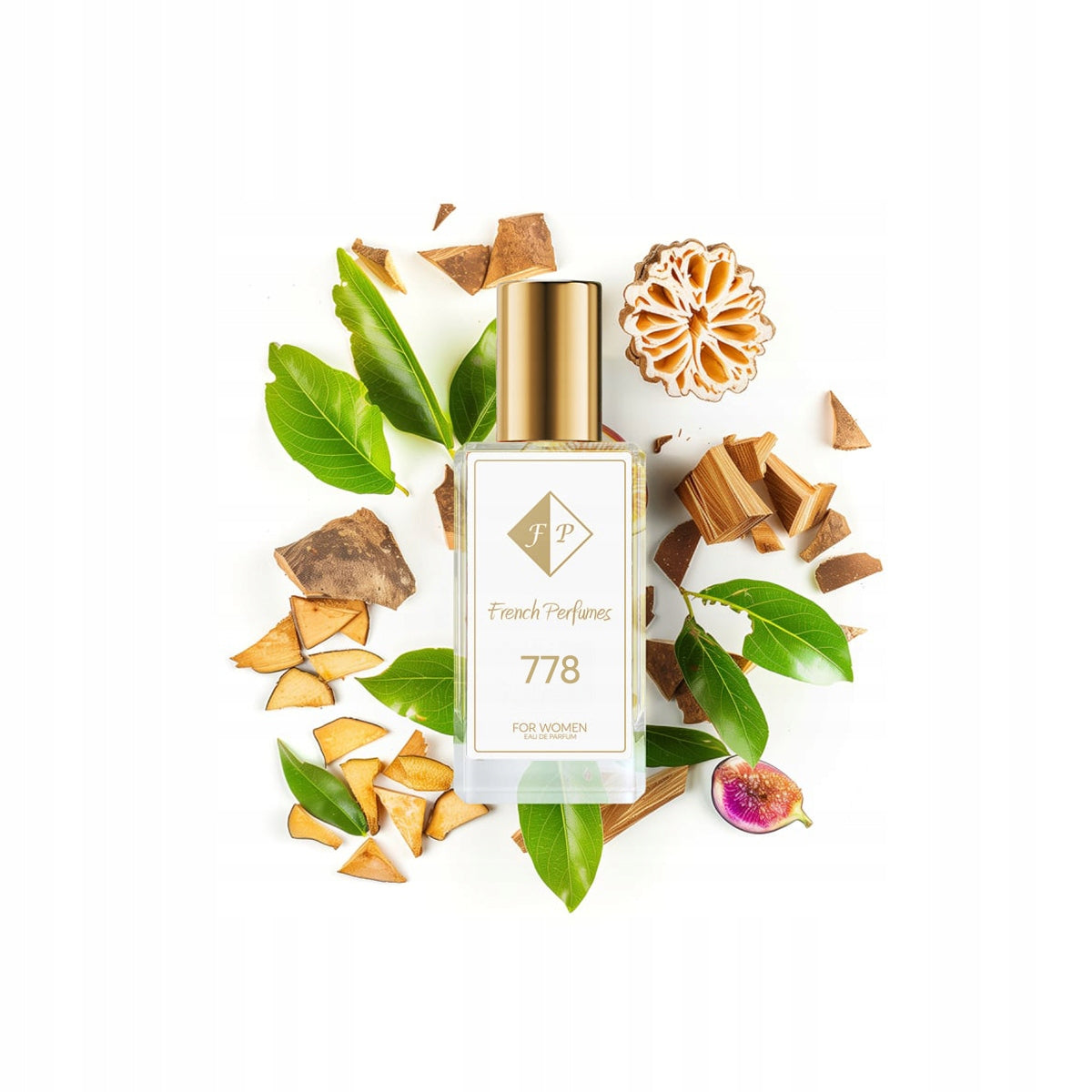 Francuskie Perfumy Women's No. 778 - 33ml Vanilla fragrance for Women