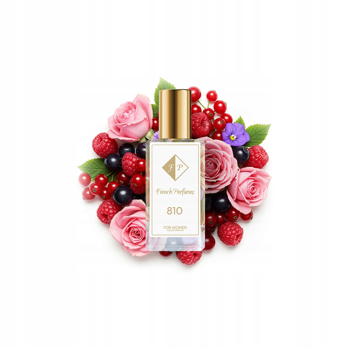 Francuskie Perfumy Women's No. 810 - 33ml Floral Fruity fragrance for women