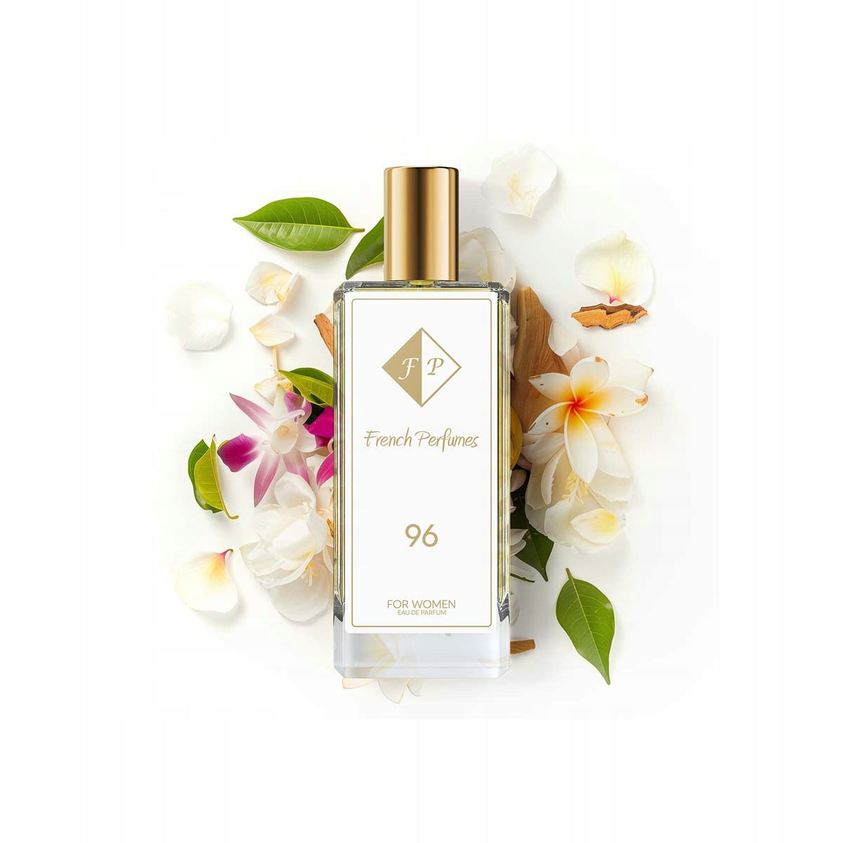 Francuskie Perfumy Women's No. 96 - 104ml Floral Perfumed Water