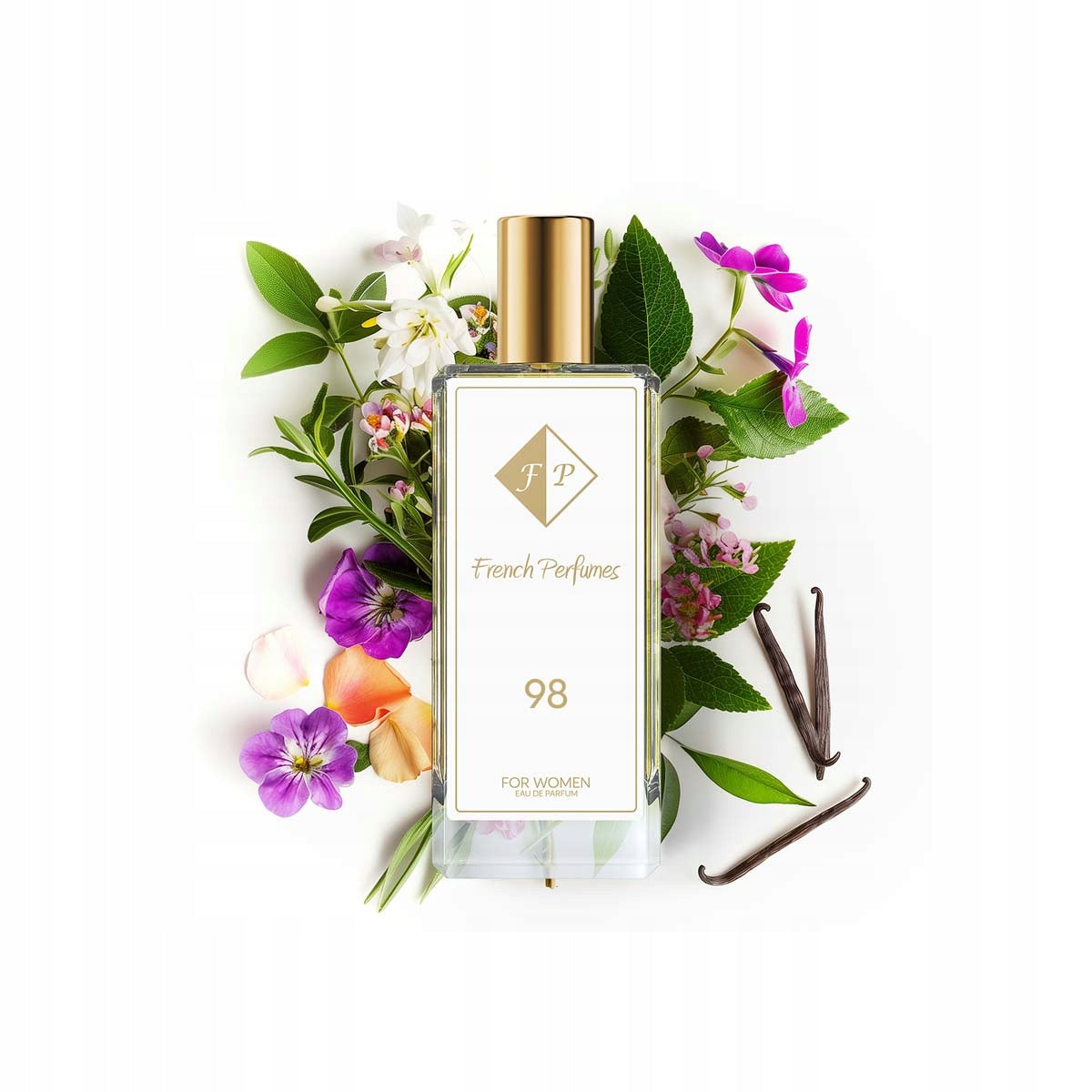 Francuskie Perfumy Women's No 98 - 104ml Oriental Perfumed Water