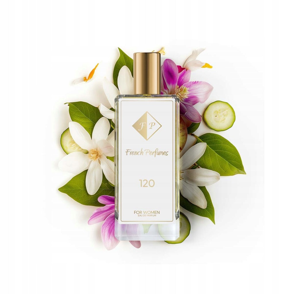 Francuskie Perfumy Women's Nr 120 - 104ml Floral Perfumed Water
