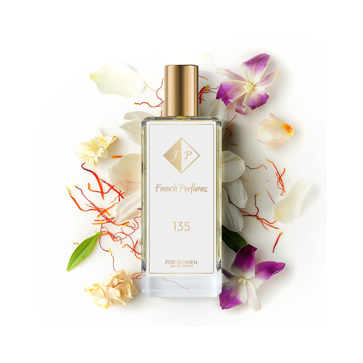 Francuskie Perfumy Women's Nr 135 - 104ml Oriental Perfumed Water