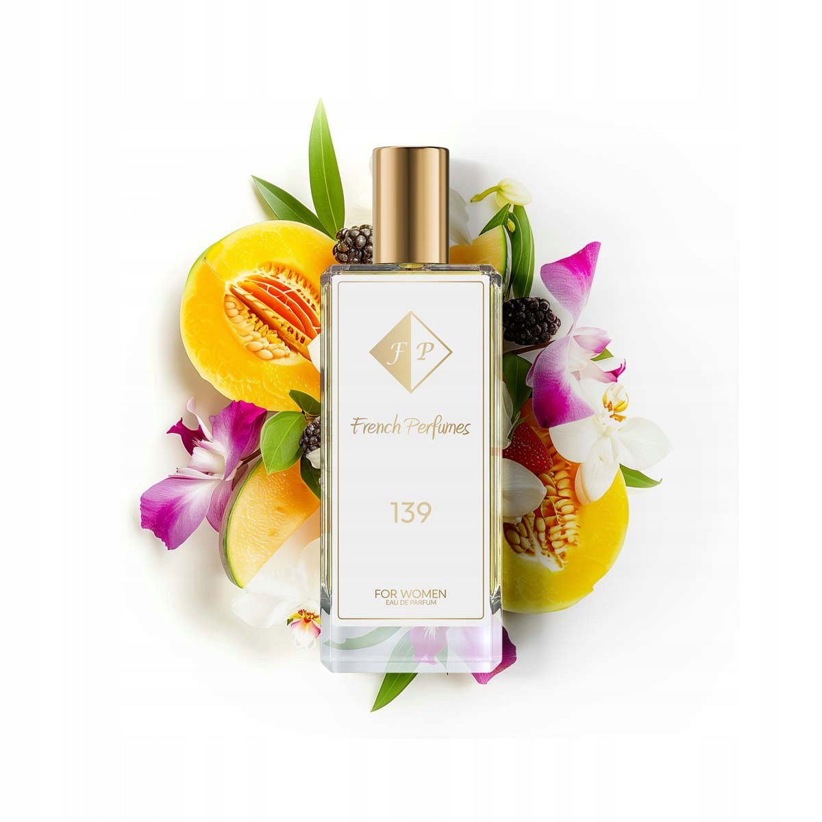Francuskie Perfumy Women's Nr 139 - 104ml Oriental Perfumed Water