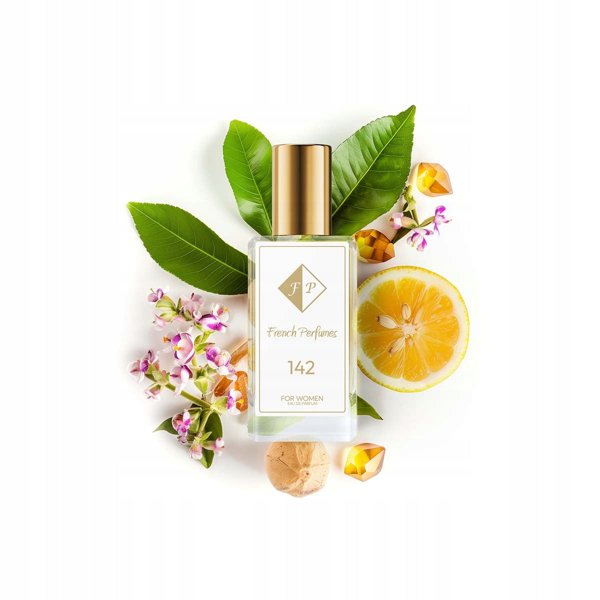 Francuskie Perfumy Women's Nr 142 - 33ml Oriental Perfumed Water