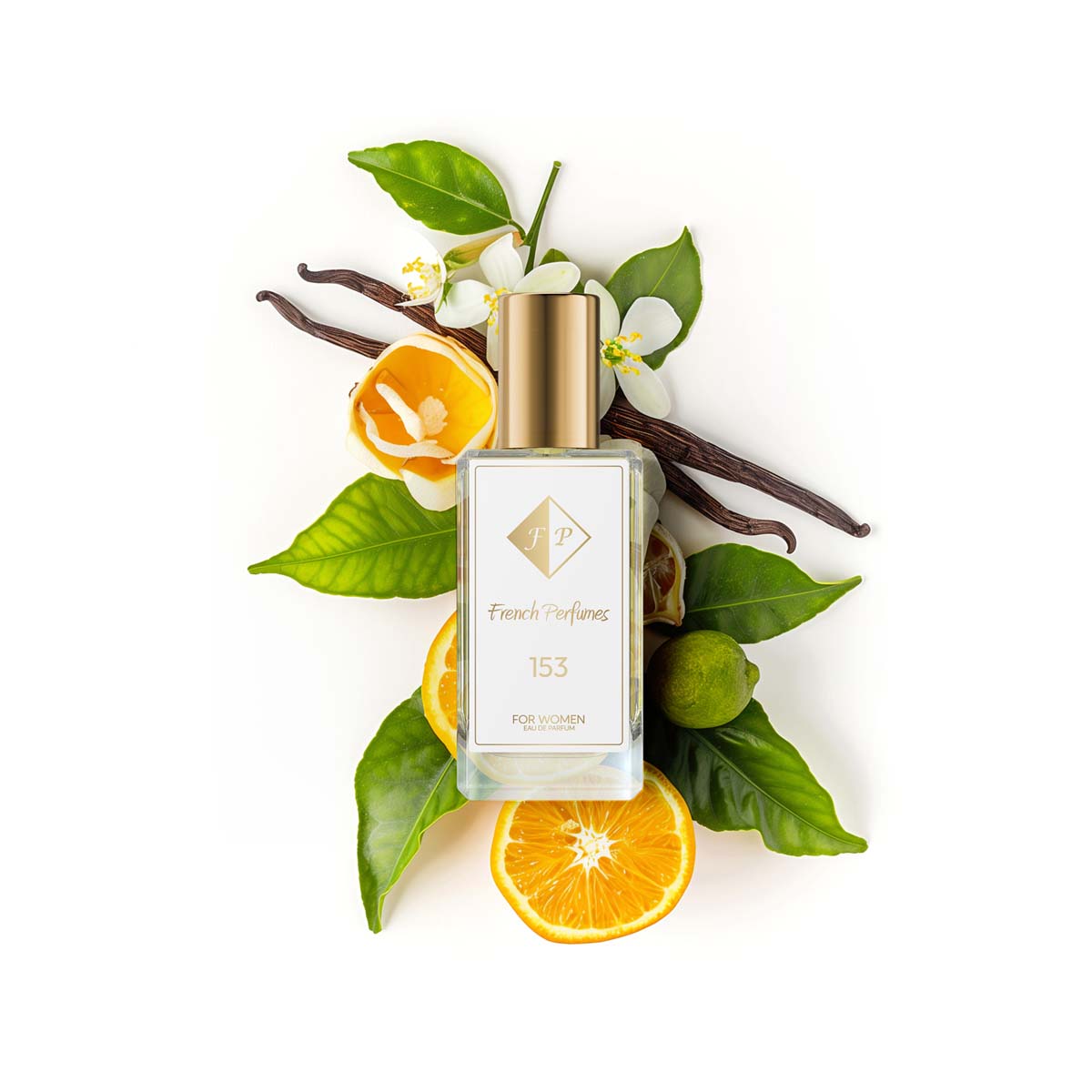 Francuskie Perfumy Women's Nr 153 - 33ml Woody Perfumed Water