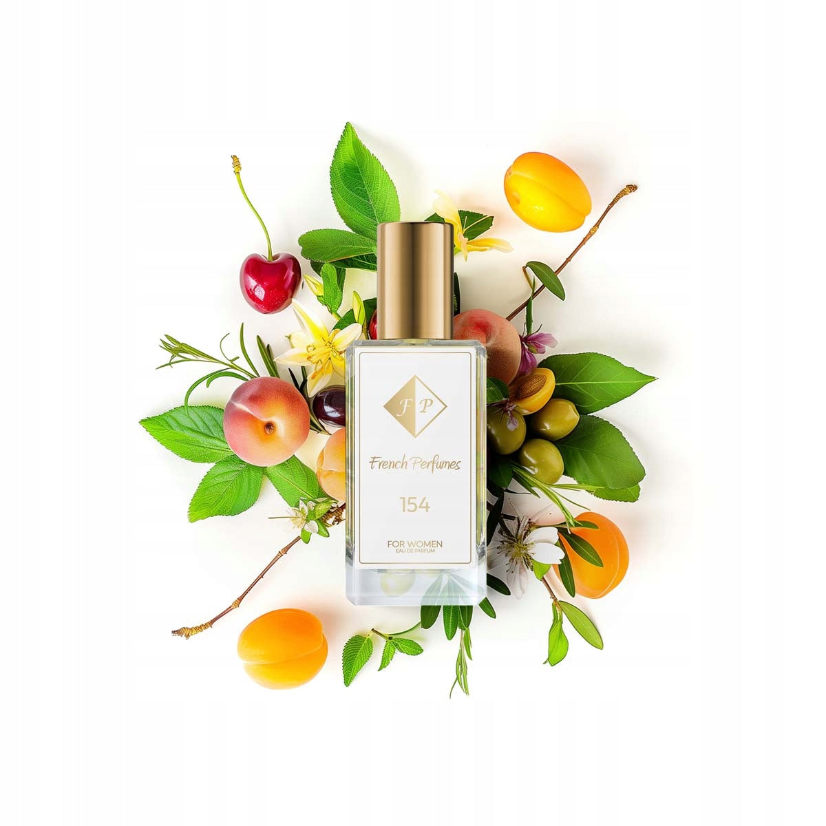 Francuskie Perfumy Women's Nr 154 - 33ml Oriental Perfumed Water