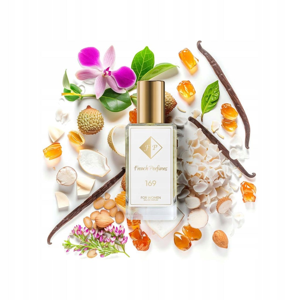 Francuskie Perfumy Women's Nr 169 - 33ml Amber Perfumed Water