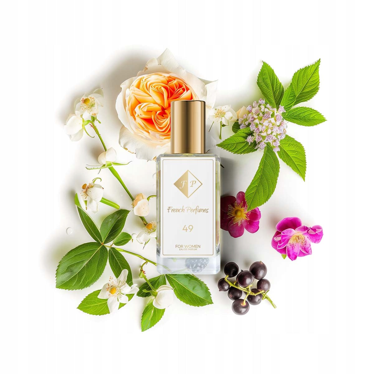Francuskie Perfumy Women's Nr 49 - 33ml Oriental Perfumed Water