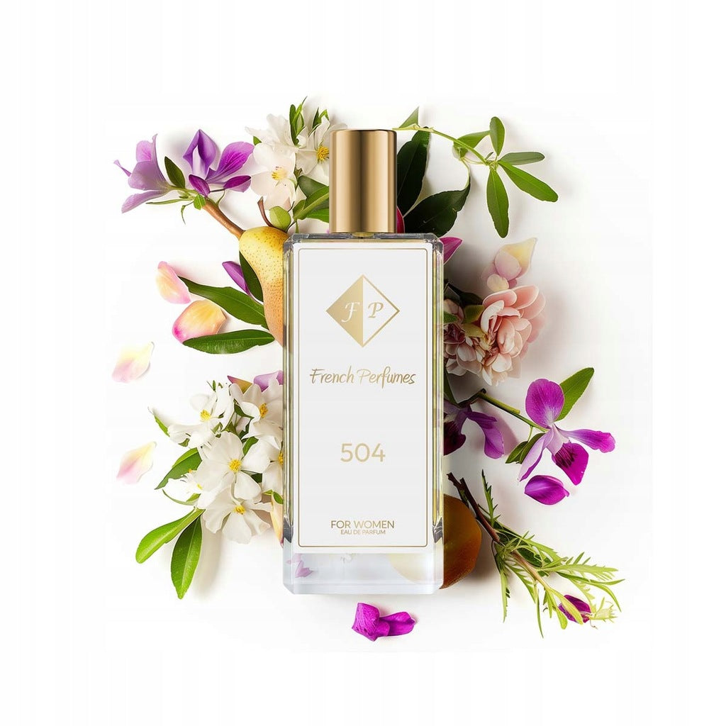 Francuskie Perfumy Women's Nr 504 - 104ml Woody Perfumed Water
