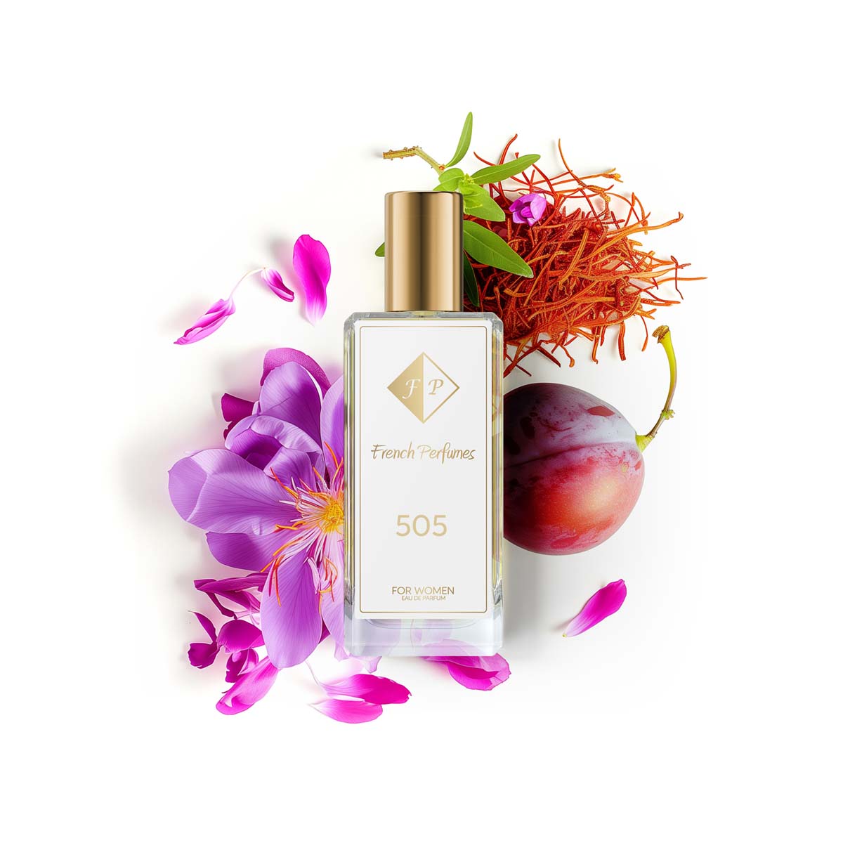 Francuskie Perfumy Women's Nr 505 - 60ml Oriental Perfumed Water