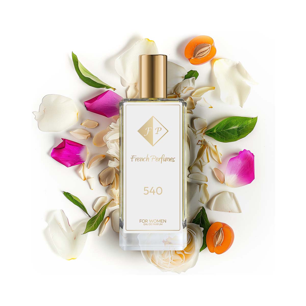 Francuskie Perfumy Women's Nr 540 - 104ml Floral Perfumed Water