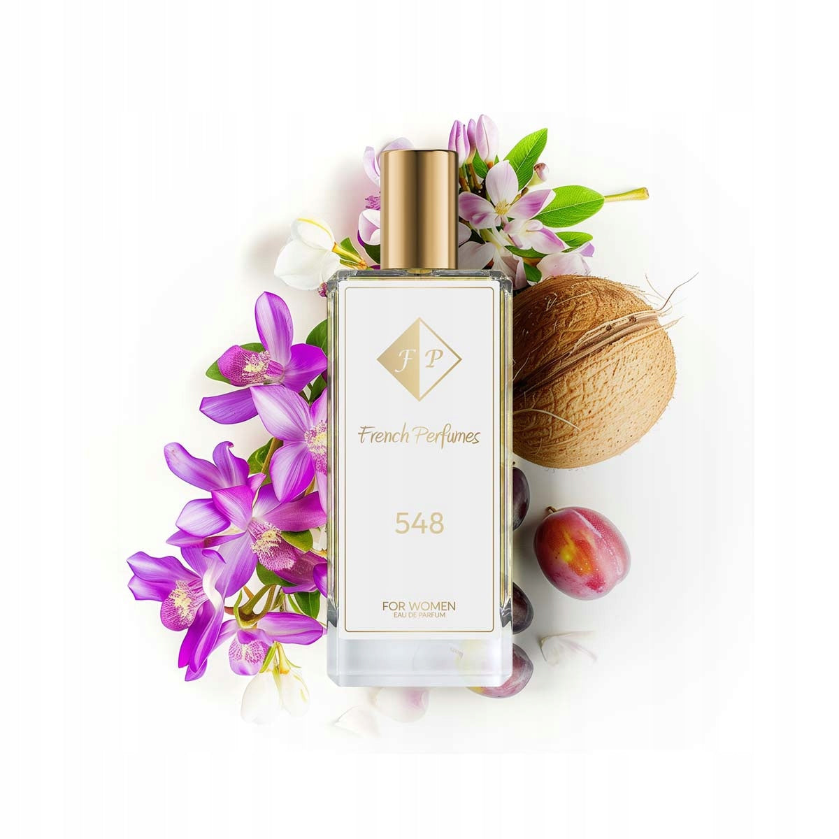 Francuskie Perfumy Women's Nr 548 - 104ml |Coconut Plum| Perfumed Water