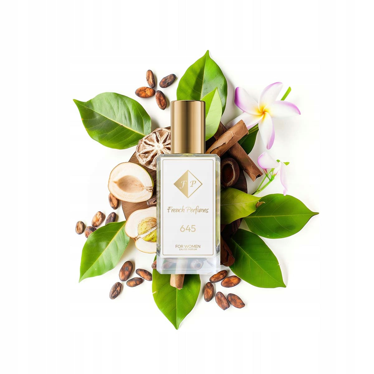 Francuskie Perfumy Women's Nr 645 - 33ml Oriental Perfumed Water