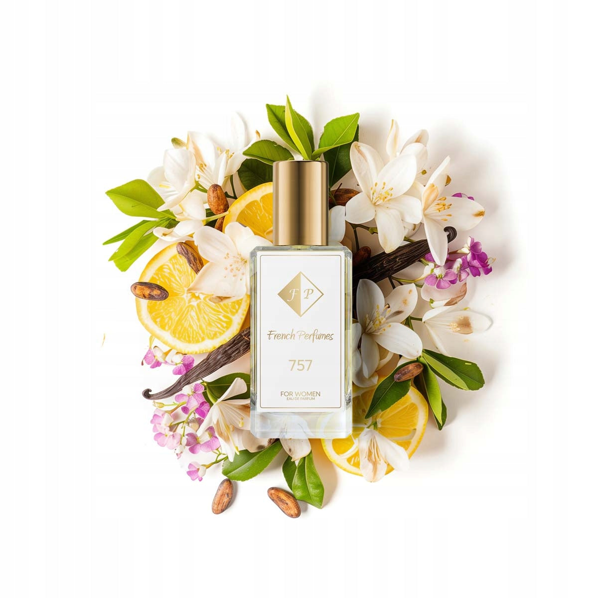 Francuskie Perfumy Women's Nr 757 - 33ml Oriental Perfumed Water
