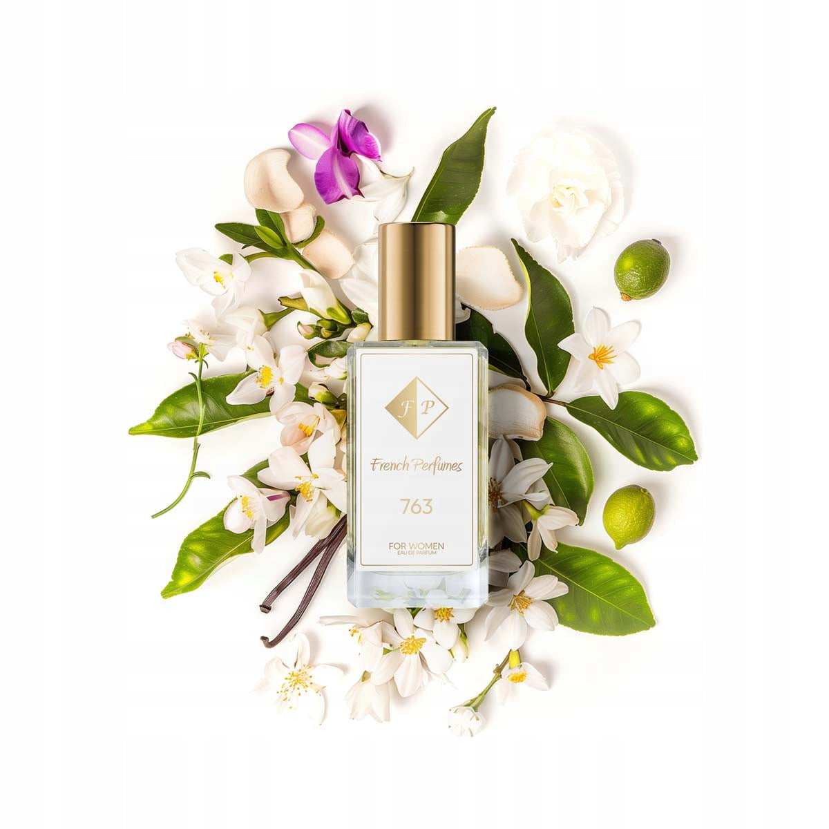 Francuskie Perfumy Women's Nr 763 - 33ml Oriental Perfumed Water