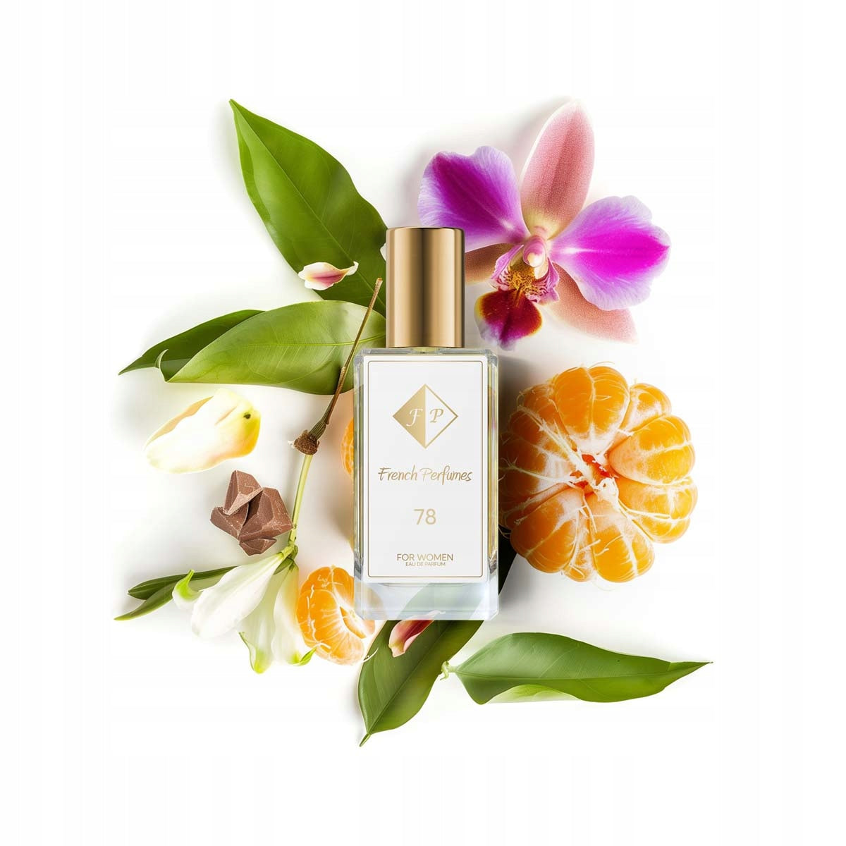 Francuskie Perfumy Women's Nr 78 - 33ml Oriental Perfumed Water